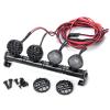 RC-Hub LED Roof Lamp Lights Bar 4 LEDs for 1/10 RC Crawler Car SCX10 view 4