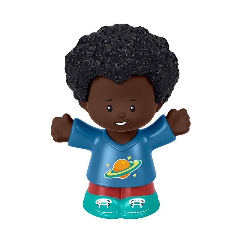 Fisher-Price Little People Chris Pelo Negro Rizado