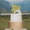 Gold Glitter You Are My New Dream Cake Topper, Tangled Disney Princess Wedding Cake Decor, Disney Theme Wedding Party Supplies view 3