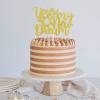 Gold Glitter You Are My New Dream Cake Topper, Tangled Disney Princess Wedding Cake Decor, Disney Theme Wedding Party Supplies view 4