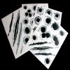 4 Set 3D Bullet Hole & Scratches Car Stickers, Fake Guns Bullet Hole Stickers view 2