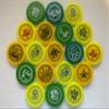 Family Cart Designer Pictured Carrom Striker ( Pack of 2 Striker) Random Color / Design 100% New view 1