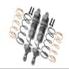 GPM For Arrma 1/10 KRATON 4S BLX Upgrade Parts Aluminum Rear Thickened Spring Dampers 120mm - 10Pc Set Gray Silver view 1