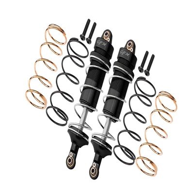 GPM For Arrma 1/10 KRATON 4S BLX Upgrade Parts Aluminum Front Thickened Spring Dampers 107mm - 10Pc Set Black