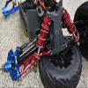 GPM For Arrma 1/10 KRATON 4S BLX Upgrade Parts Aluminum Front Thickened Spring Dampers 107mm - 10Pc Set Black view 3