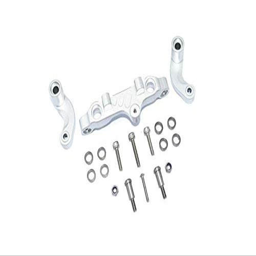 Aluminum Steering Arms For Arrma 1:5 KRATON 8S BLX/OUTCAST 8S BLX/KRATON EXB Roller - 18Pc Set Silver