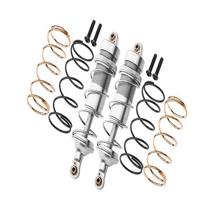 GPM For Arrma 1/10 KRATON 4S BLX Upgrade Parts Aluminum Front Thickened Spring Dampers 107mm - 10Pc Set Silver