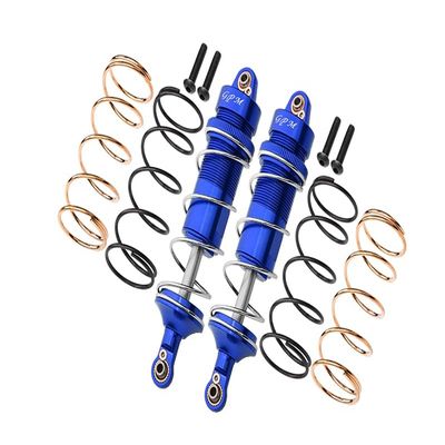GPM For Arrma 1/10 KRATON 4S BLX Upgrade Parts Aluminum Front Thickened Spring Dampers 107mm - 10Pc Set Blue