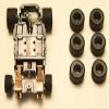 D.S. Durable 6 Rear Tires for Tyco 440x2 Slot Car High Performance view 3
