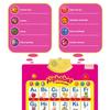 4Pcs Electronic Interactive Alphabet Wall Chart for Kids, ABC Learning for Toddlers, Learning Toys for Toddlers, Talking ABC Animal Vehicles & Vegetables Poster, Preschool Education Gifts for Kids view 3