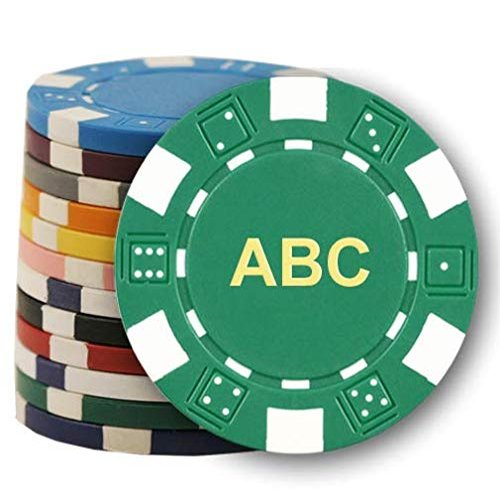 DA VINCI 200 Custom Monogrammed Poker Chips - 11.5 gram Poker Chips