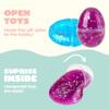 JOYIN 16 Pcs Prefilled Easter Eggs with Crystal, Galaxy, Slime and Confetti Stress Relief for Kids Easter Party Favors Supplies, Eggs Hunt, Basket Stuffers Fillers view 4