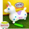 Gymnic Rody Magical Unicorn Inflatable Bounce & Ride, Matty's Toy Stop Exclusive White Multi-Color (6924) with Pump Included view 2
