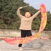 Winged Sirenny Youth Silk Ribbon Dancer Wand, Church Worship & Praise Adoration Dance Flag Banner, Juggling Play Silk Streamer with Rods (71" Sakura) view 4