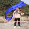Winged Sirenny Youth Silk Ribbon Dancer Wand, Church Worship & Praise Adoration Dance Flag Banner, Juggling Play Silk Streamer with Rods (71" Blue) view 4