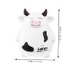 Cabilock 1pc Adorable Cow Shaped Bank Creative Home Saving Pot for Boy Girl Cute Decorative Change Container for Birthdays and Year Celebrations view 2