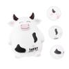 Cabilock 1pc Adorable Cow Shaped Bank Creative Home Saving Pot for Boy Girl Cute Decorative Change Container for Birthdays and Year Celebrations view 3