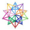 150Pcs Magnetic Building Sticks Blocks Toys, 2.3" Length Magnet Educational Toys Set for Kids and Adult, STEM Building Toy 3D Non-Magnetic Balls with Storage Bag view 3