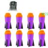 Aevdor Mega Missile Refill for Nerf N-Strike Elite Series, 8 Packs, Foam Rockets Bullets for Nerf Blaster Gun (Purple) view 1