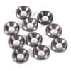 10Pcs M3/M4/M5 Aluminum Alloy Colorful Countersunk Head O Ring Washer Gasket Anodized Joint Backup Ring For FPV RC Car Fitting DUO ER (Color : Royal Blue, Inner Diameter : M5) view 4