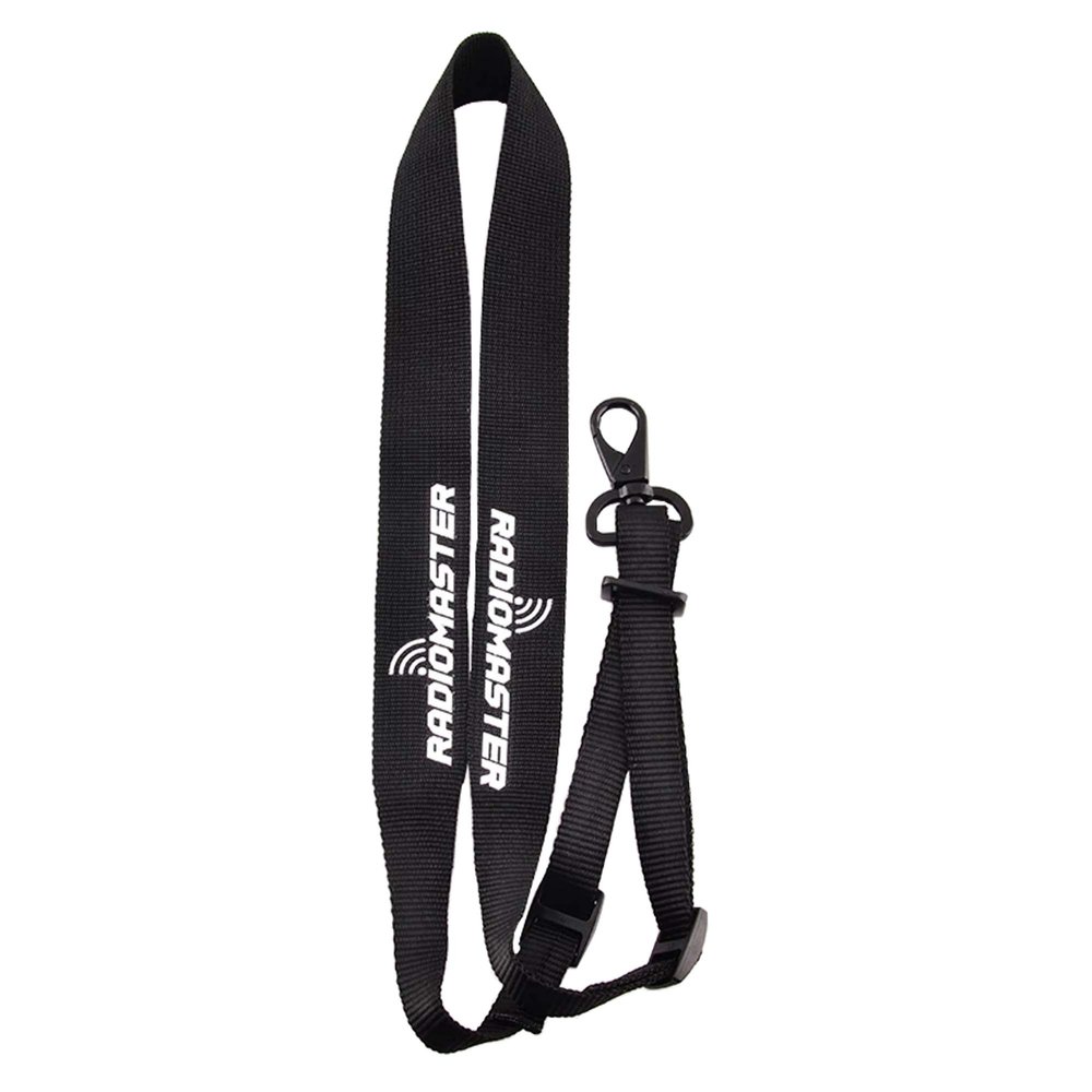 Radiomaster RC Transmitter Lanyard Neck Strap Shoulder Belt Sling for DJI Phantom 4 Pro Radiomaster TX16S SE TX18S FrSky Taranis X9D Plus Jumper T18 Black