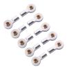 10Pack Vgoohobby Aluminum M3 Link Rod Tie Rod End Ball Head Joint Holder Compatible with Axial Redcat HSP Traxxas HPI 1/10 RC Car Truck DIY Robot Boat Airplane (18mm) view 1