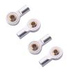 10Pack Vgoohobby Aluminum M3 Link Rod Tie Rod End Ball Head Joint Holder Compatible with Axial Redcat HSP Traxxas HPI 1/10 RC Car Truck DIY Robot Boat Airplane (18mm) view 2