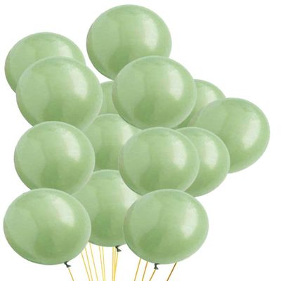 100pcs 10 inch Olive Green Latex Balloon for Birthday Party Decoration Baby Shower Supplies Wedding Ceremony Balloon Anniversary Decorations Arch Balloon Tower (10 Inch)