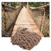 Children Climbing Net, Rope Net Heavy Duty Cargo Net Woven Rope Truck Trailer Netting Balcony Safety Net Garden Decor Protection Treehouse Rope Ladder (Size : 4 * 6m(13 * 20ft)) view 1