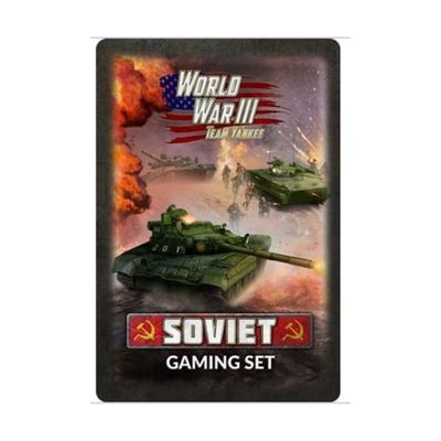 Team Yankee World War III Soviet Gaming Set - Dice and Token Set