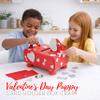 4E's Novelty 2 Pack DIY Valentines Mailbox Craft Valentine's Day Card Exchange Dog Puppy Box for Kids, Mail Box Crafts for Kids Girls Boys - DIY Valentines Card Box view 3
