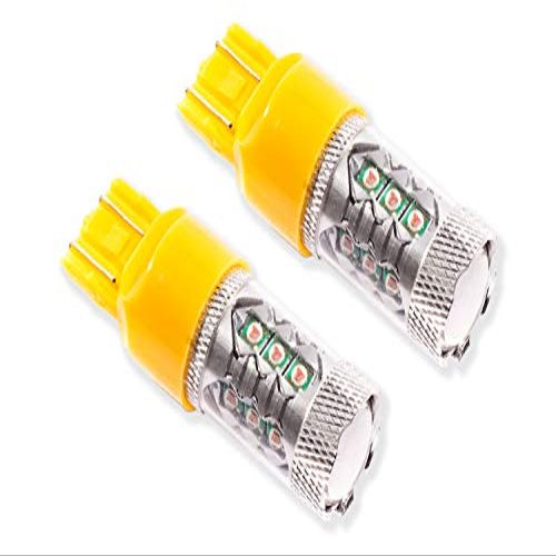 Diode Dynamics Front Turn Signal LEDs compatible with Lexus RC 2015-2024 (pair), 7443 XP80 Amber