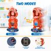EagleStone Movable Dinosaur Shooting Toys for Kids Games with 2 Air Pump Gun, Party Toys with Score Record, LED & Sound, 48 Foam Balls Electronic Target Practice Gift for Boys and Girls view 2