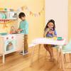 B. toys  Play Kitchen Accessories  Cookware, Dishes, Utensils  33 Pieces Play Set for Kids  Pretend Play Toys  3+ Years Mini Chef Kitchen Set view 2