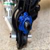 Harden Steel #45 Front Or Rear CVD Joint + Aluminum Wheel Hub Hex For Traxxas X Maxx 8S - 10Pc Set Black view 3
