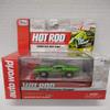Auto World SC254 Hot Rod Magazine 1968 Cougar HO Scale Electric Slot Car - Green view 1