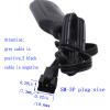 Blomiky 2 Pack 7.4V SM-3P Plug Charger Cable for 7.4V 2S 600mAh 900mAh 1200mAh 1300mAh 1500mAh Li-ion Battery/SM-3P USB 2 view 2