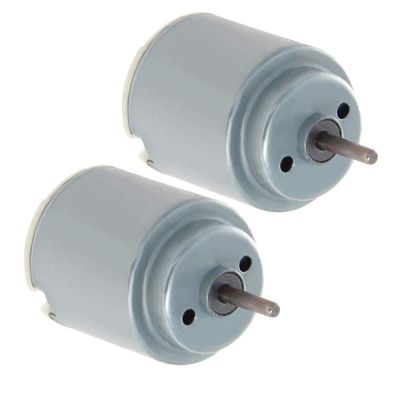 1.5-6V 5000-20000RPM DC Micro Motor 260 Mini Motor Electric Motor Round Shaft for RC Boat Airplane Toys Model DIY Hobby - (2 PCS)