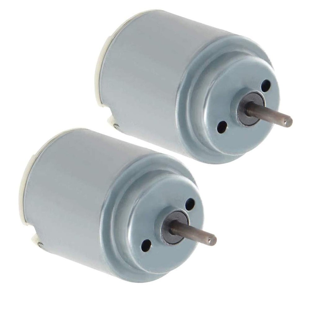 1.5-6V 5000-20000RPM DC Micro Motor 260 Mini Motor Electric Motor Round Shaft for RC Boat Airplane Toys Model DIY Hobby - (2 PCS)