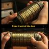 Cryptex Da Vinci Code Mini Cryptex Lock Puzzle Boxes with Hidden Compartments Anniversary Valentine's Day Romantic Birthday Gifts for Her Gifts for Girlfriend Box for Men view 2
