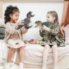 EOIVSH Dinosaur Toy Vastatosaurus Rex with Movable Jaw, Realistic Dinosaur Action Figure Vrex Toy Plastic Educational Animal Model Figurine for Collection Gift, Birthday Gifts, Party Favor view 3