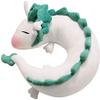 Akebrog Anime Cute White Dragon Neck Pillow U-Shaped Travel Pillow Doll Plush Toy Dragon Neck Pillow, Soft Plush Dragon Stuffed Doll Japanese Animation Pillow Neck U-Shape view 1