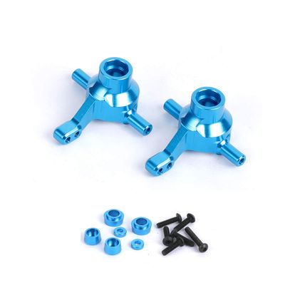 Aluminum Alloy Front Upright Knuckle Arm Set for Tamiya TT02 TT-02 RC Car Upgrade Parts (Front)
