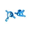 Aluminum Alloy Front Upright Knuckle Arm Set for Tamiya TT02 TT-02 RC Car Upgrade Parts (Front) view 2