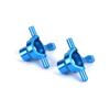 Aluminum Alloy Front Upright Knuckle Arm Set for Tamiya TT02 TT-02 RC Car Upgrade Parts (Front) view 3