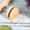 Healthy Wooden Yoyos, Portable Small Size Sturdy Yoyo, for Beginner Fun Boys for Child view 4