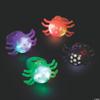 12 Piece(s) Light-Up Flashing Spider Rings view 1