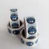 0.5" I Got My COVID-19 Vaccine, Stickers (1" Core, Black, 100 Per Roll) view 4