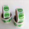 0.5" I Got My COVID-19 Vaccine, Stickers (Green, 100 Per Roll, 3 Inch Core) view 2