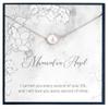 Mama of an Angel Necklace Gift for Mom Loss of Her Baby Gift for Sympathy Gift for Miscarriage Necklace Rainbow Baby Necklace for Lost of Baby view 1
